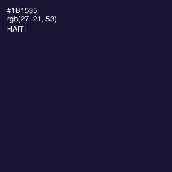 #1B1535 - Haiti Color Image