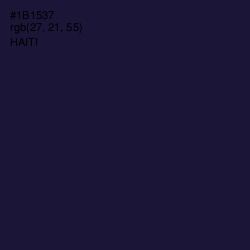 #1B1537 - Haiti Color Image