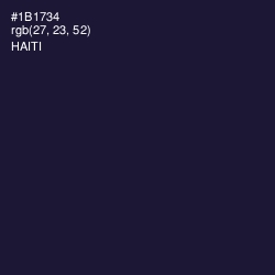 #1B1734 - Haiti Color Image