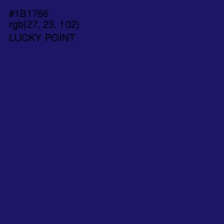 #1B1766 - Lucky Point Color Image