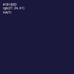 #1B183D - Haiti Color Image