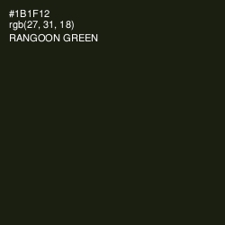 #1B1F12 - Rangoon Green Color Image