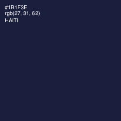 #1B1F3E - Haiti Color Image