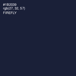 #1B2039 - Firefly Color Image