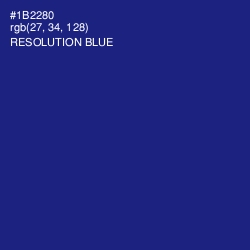 #1B2280 - Resolution Blue Color Image
