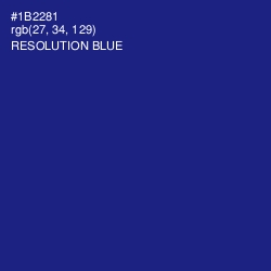 #1B2281 - Resolution Blue Color Image