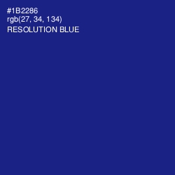 #1B2286 - Resolution Blue Color Image