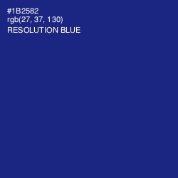 #1B2582 - Resolution Blue Color Image