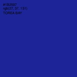 #1B2597 - Torea Bay Color Image