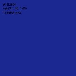 #1B2891 - Torea Bay Color Image