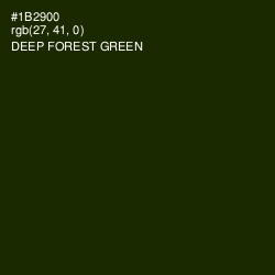 #1B2900 - Deep Forest Green Color Image