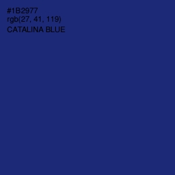 #1B2977 - Catalina Blue Color Image