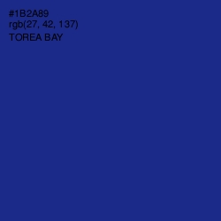 #1B2A89 - Torea Bay Color Image