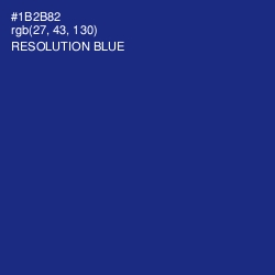 #1B2B82 - Resolution Blue Color Image