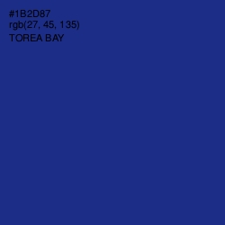 #1B2D87 - Torea Bay Color Image