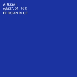#1B33A1 - Persian Blue Color Image