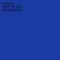 #1B3AA1 - Persian Blue Color Image