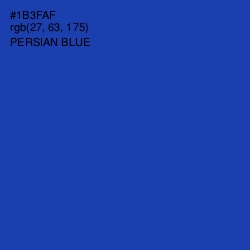 #1B3FAF - Persian Blue Color Image