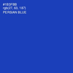 #1B3FBB - Persian Blue Color Image