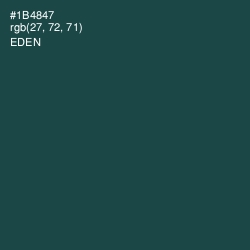 #1B4847 - Eden Color Image