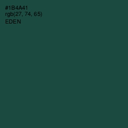 #1B4A41 - Eden Color Image