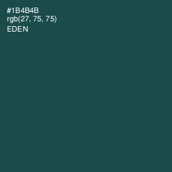 #1B4B4B - Eden Color Image