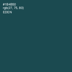 #1B4B50 - Eden Color Image