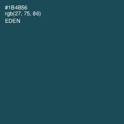 #1B4B56 - Eden Color Image