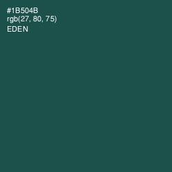 #1B504B - Eden Color Image