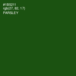 #1B5211 - Parsley Color Image