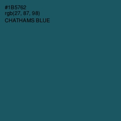 #1B5762 - Chathams Blue Color Image