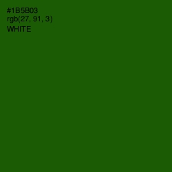 #1B5B03 - Parsley Color Image