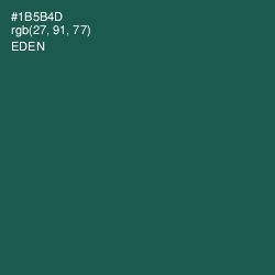 #1B5B4D - Eden Color Image