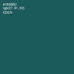 #1B5B5C - Eden Color Image