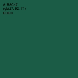 #1B5C47 - Eden Color Image