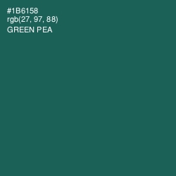 #1B6158 - Green Pea Color Image