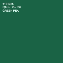 #1B6345 - Green Pea Color Image