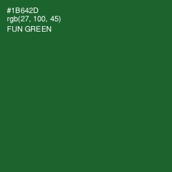 #1B642D - Fun Green Color Image