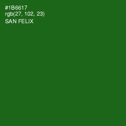 #1B6617 - San Felix Color Image