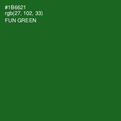 #1B6621 - Fun Green Color Image