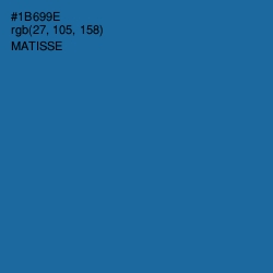 #1B699E - Matisse Color Image