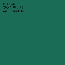 #1B6C56 - Watercourse Color Image