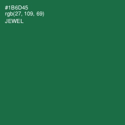 #1B6D45 - Jewel Color Image