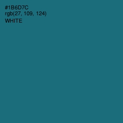 #1B6D7C - Elm Color Image