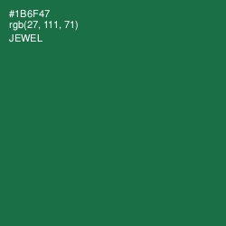 #1B6F47 - Jewel Color Image