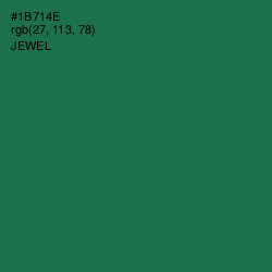 #1B714E - Jewel Color Image