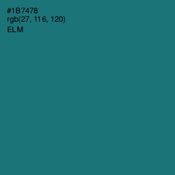 #1B7478 - Elm Color Image