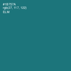 #1B757A - Elm Color Image