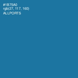 #1B75A0 - Allports Color Image