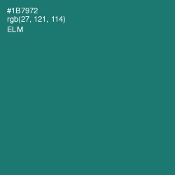 #1B7972 - Elm Color Image